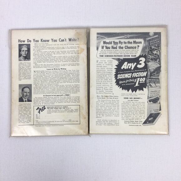 Astounding Science Fiction 1953 Two Book Bundle - Picture 2 of 9